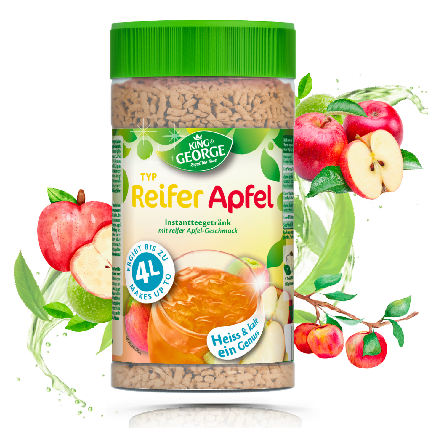 KING GEORGE reifer Apfel 400g - 12er Pack