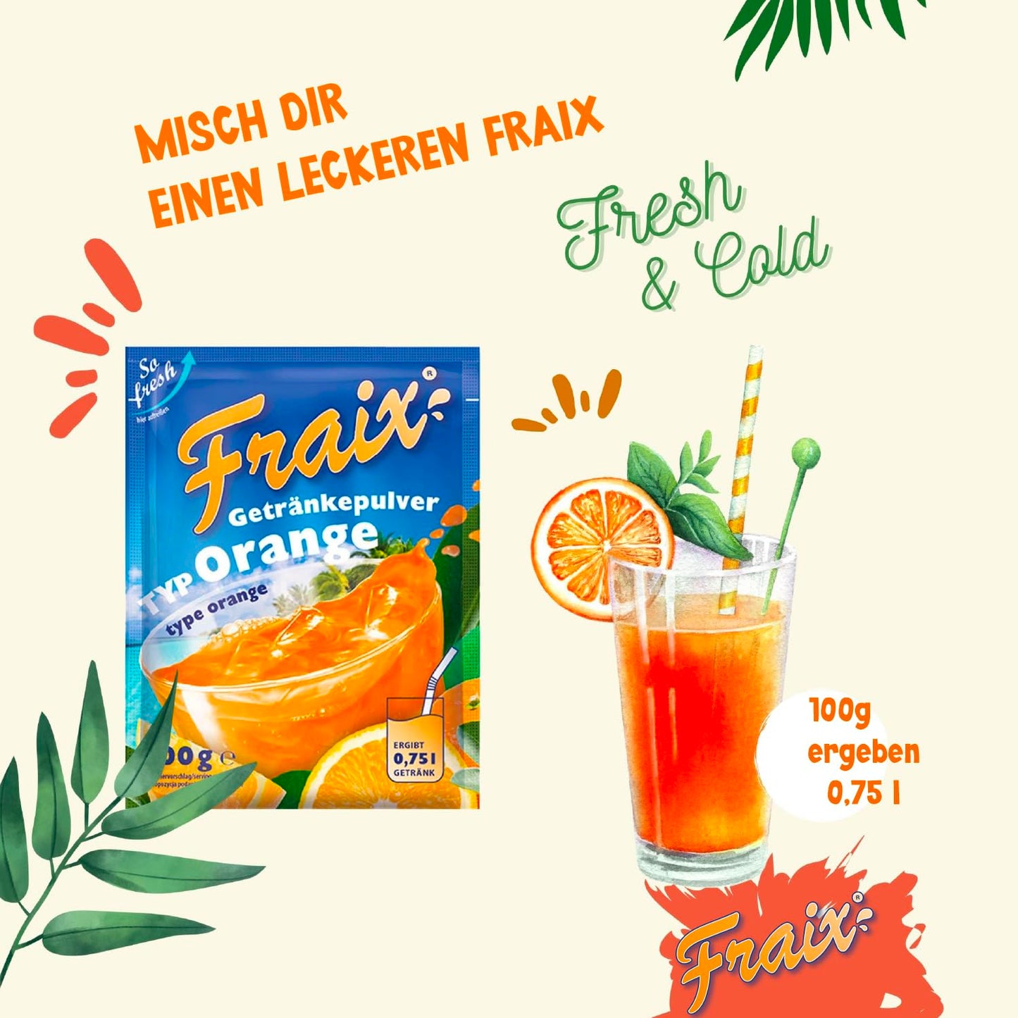 FRAIX Orange 100g