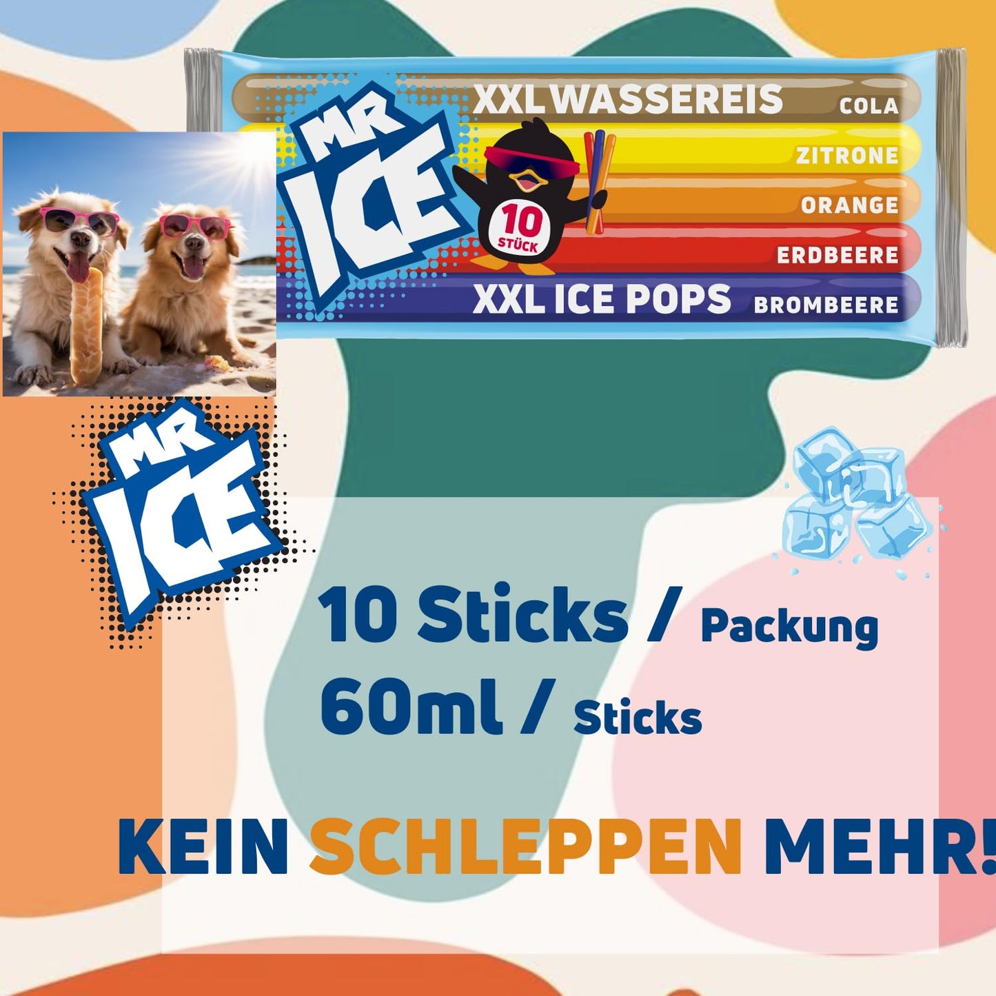 MR ICE Wassereis 10 x 60ml