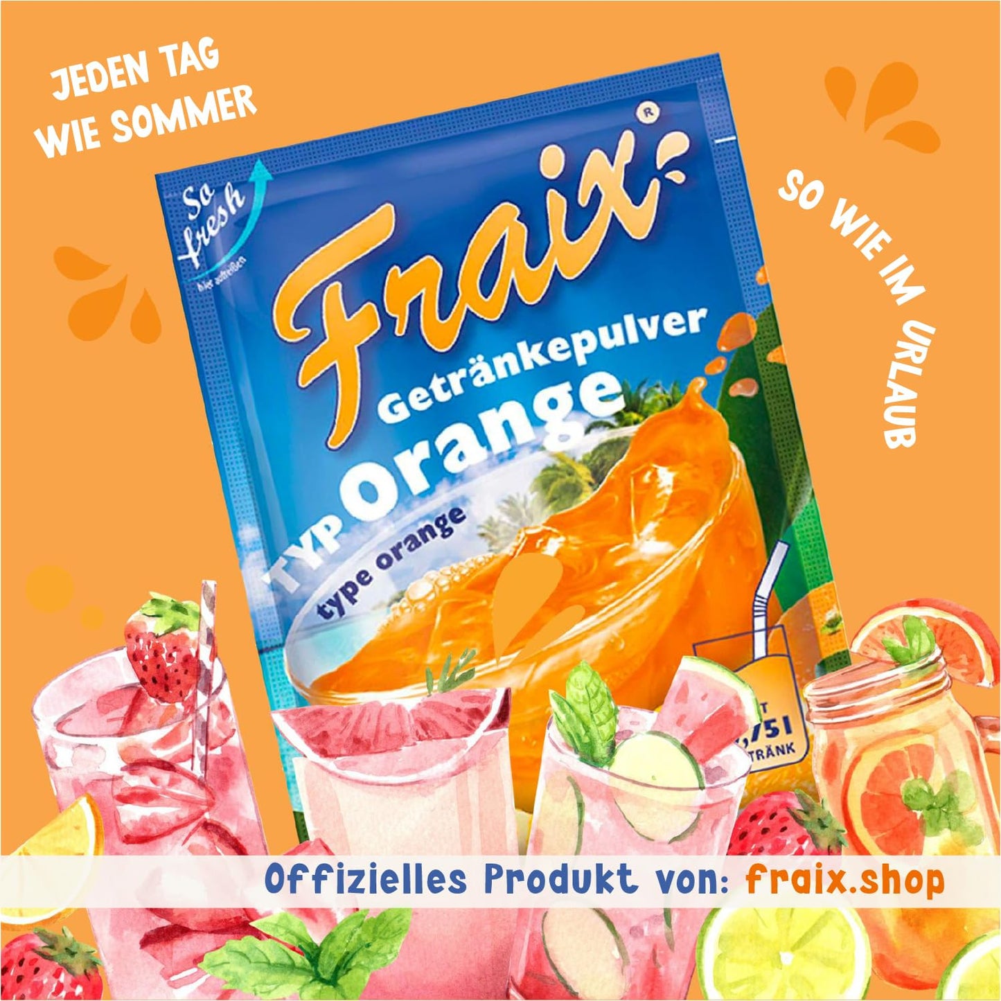 FRAIX Orange 25 x 100g