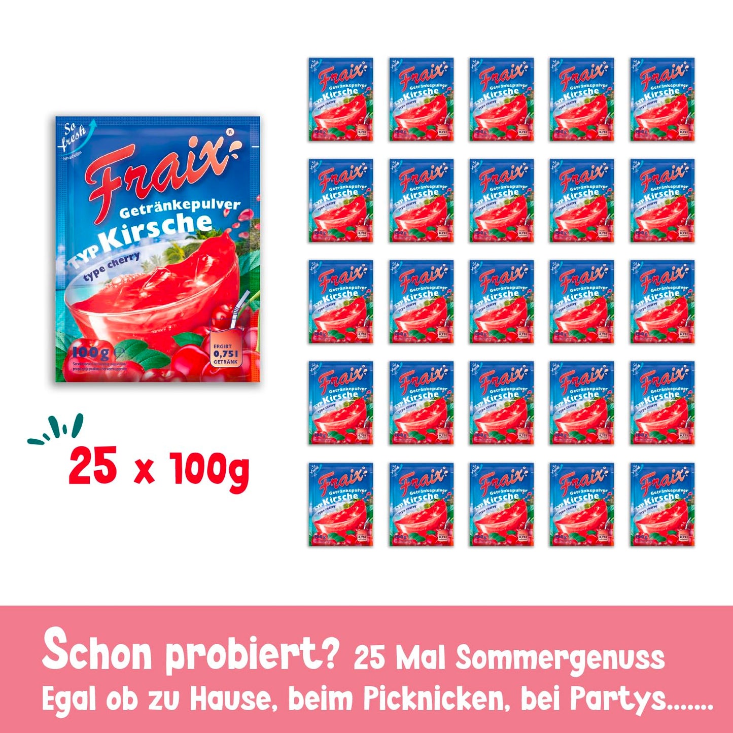 FRAIX Kirsche 25 x 100g