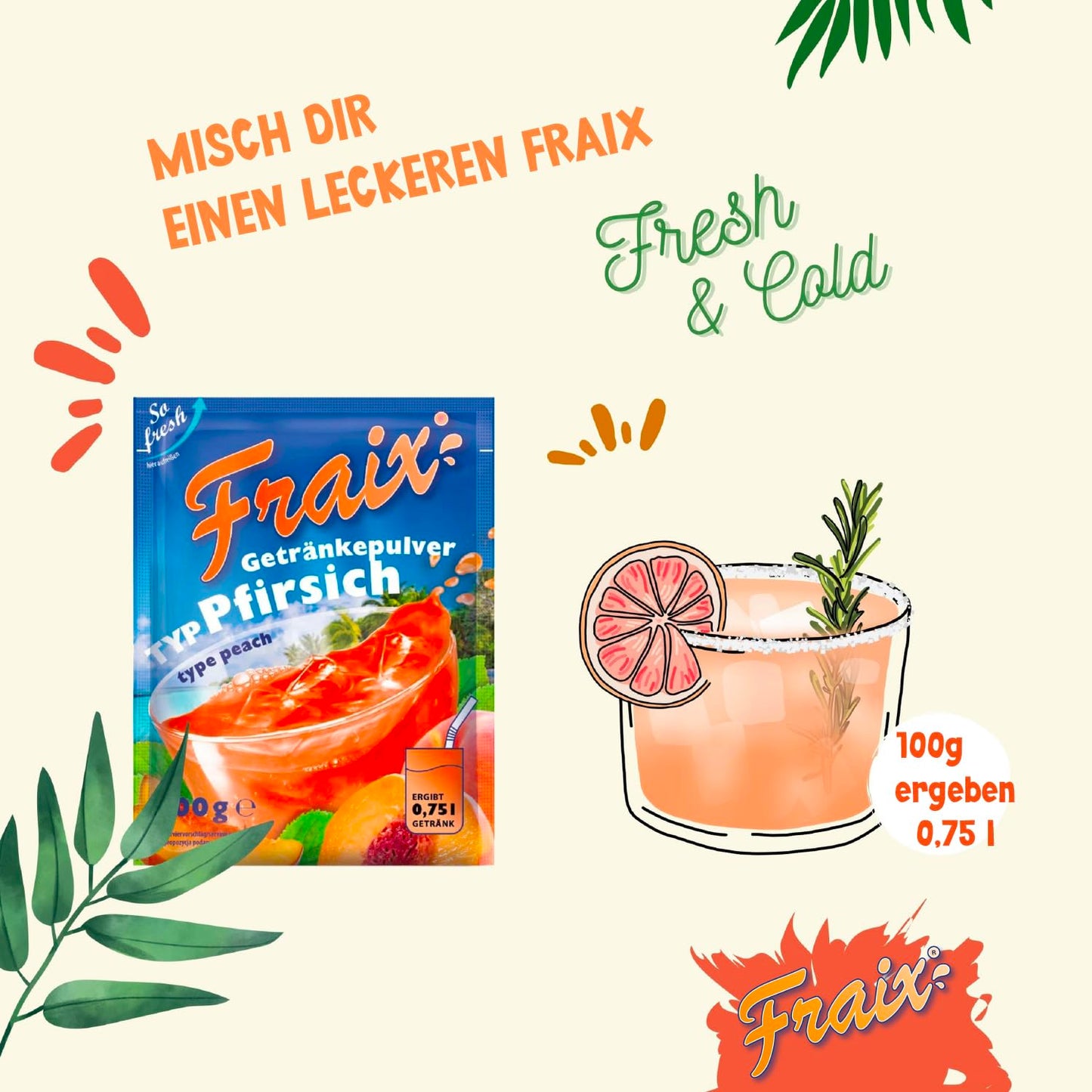 FRAIX Pfirsich 100g