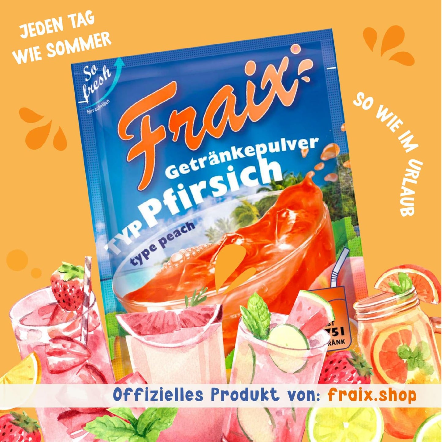 FRAIX Pirsich 25 x 100g