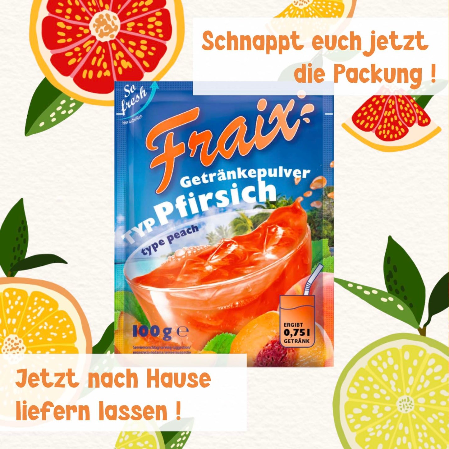 FRAIX Pfirsich 100g