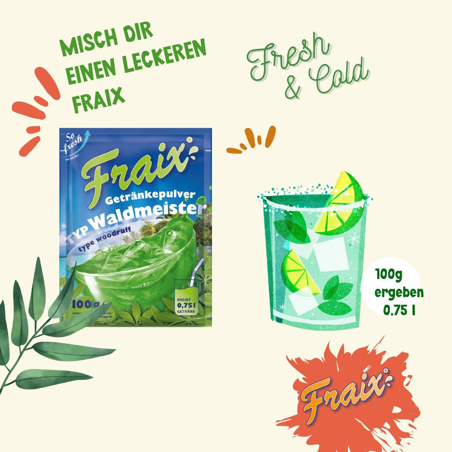 FRAIX Waldmeister 25 x 100g