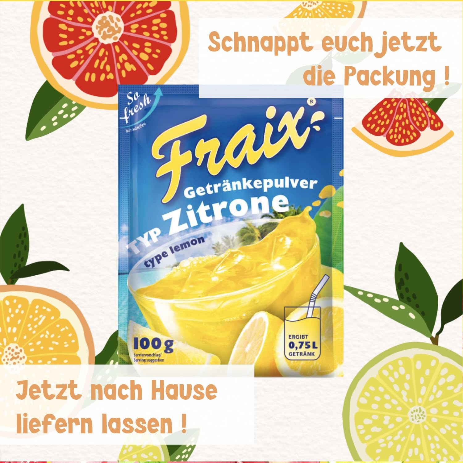FRAIX Zitrone 25 x 100g